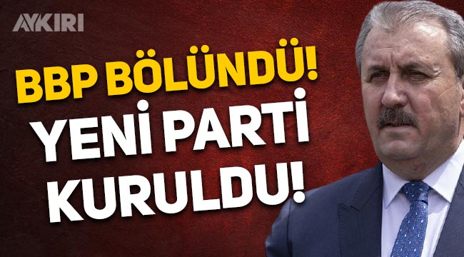 BBP bölündü, Milli Yol Partisi kuruldu! Genel Başkanı Remzi Çayır oldu!