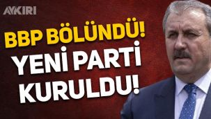 BBP bölündü, Milli Yol Partisi kuruldu! Genel Başkanı Remzi Çayır oldu!