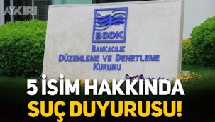 BDDK'dan Durmuş Yılmaz, Emin Çapa ve Selçuk Geçer hakkında suç duyurusu