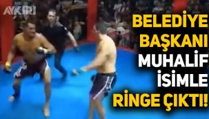 Belediye başkanı muhalif isimle ringe çıktı! Brezilya’da siyaset boks maçına taşındı