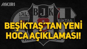 Beşiktaş'tan yeni teknik direktör açıklaması! Tarih verdiler