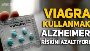 Bilim insanlarından çarpıcı araştırma: Viagra kullanmak Alzheimer riskini azaltıyor