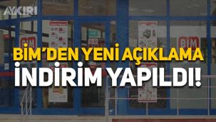 BİM'den fiyat indirimi açıklaması: 40'dan fazla üründe indirim yapıldı!