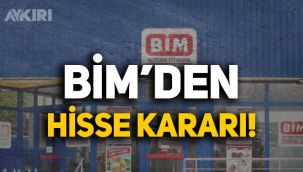 BİM hisselerini geri alıyor! 450 milyon liralık program başlattı