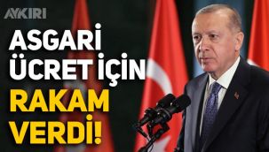 Cumhurbaşkanı Erdoğan asgari ücret için rakam verdi! Asgari ücret kaç lira olacak?