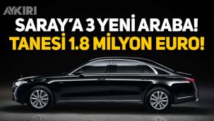 Cumhurbaşkanlığı'na 3 yeni Mercedes S-600 Guard araba alındı! Fiyatı dudak uçuklattı