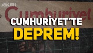 Cumhuriyet'te kriz! Genel yayın yönetmeni Aykut Küçükkaya görevden alındı