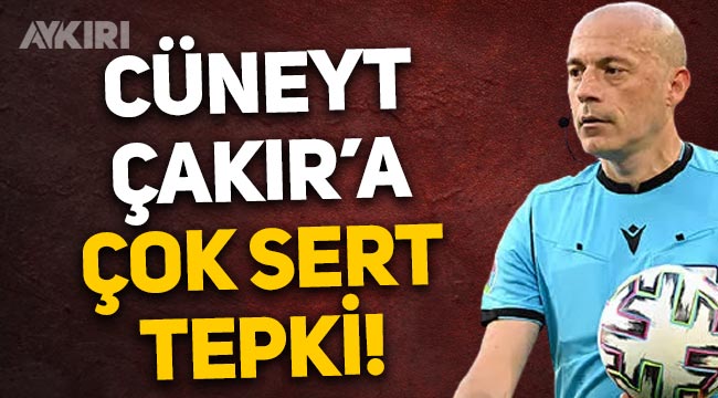 Cüneyt Çakır'a çok sert tepki: Rizespor Başkanı Tahir Kıran: Gitsin Avrupa'da hakemlik yapsın