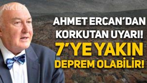 Deprem uzmanı Ahmet Ercan'dan korkutan açıklama: Her an 7’ye yakın deprem olabilir!