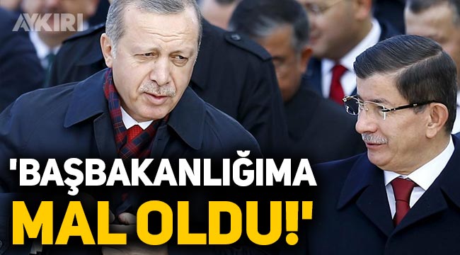 Dikkat çeken açıklama: Ahmet Davutoğlu başbakanlığına neyin mâl olduğunu açıkladı