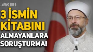 Diyanet'ten personellere emir: 3 ismin kitaplarını almayanlara soruşturma!