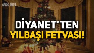 Diyanet'ten 'yılbaşı' fetvası: Pasta ve çam ağacı caiz olmaz