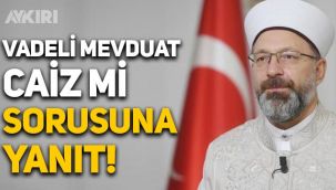 Diyanet 'Vadeli mevduat hesabı caiz mi?' sorusuna yanıt verdi: Haramdır