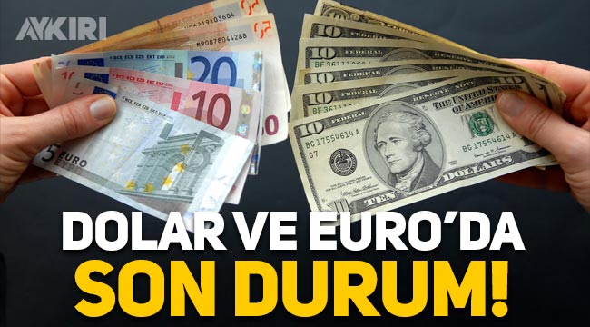 Dolar ve euro kurunda son durum! Dövizdeki dalgalı seyir sürüyor!