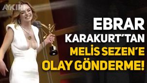 Ebrar Karakurt'tan Melis Sezen'e olay gönderme
