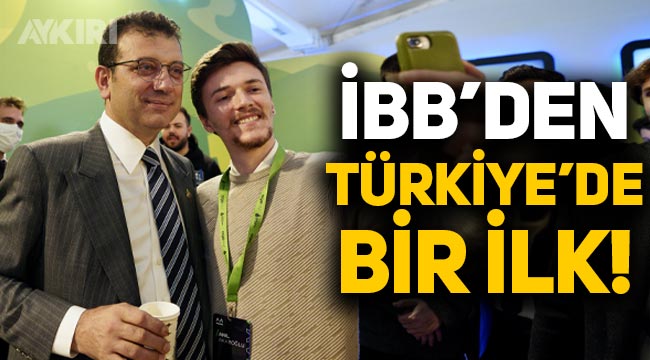 Ekrem İmamoğlu açılışını yaptı: İBB'den Türkiye'de bir ilk!
