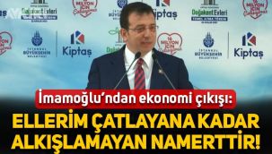 Ekrem İmamoğlu'ndan ekonomi çıkışı: