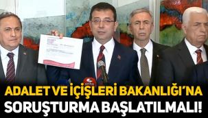 Ekrem İmamoğlu'ndan  Süleyman Soylu'ya