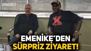 Emenike'den Aziz Yıldırım'a 3 Temmuz ziyareti!