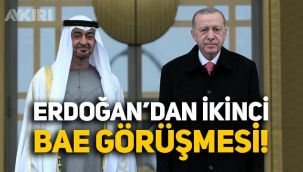 Erdoğan, BAE Veliaht Prensi Bin Zayid ile görüştü