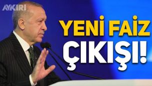 Erdoğan'dan faiz çıkışı: Bu can bu tende oldukça faiz sebep enflasyon neticedir