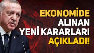 Erdoğan'ın kabine toplantısı sonrası konuşmasında önemli açıklama: TL mevduatları için yeni düzenleme