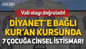 Erzurum'da Diyanet'e bağlı Kur'an kursunda 7 çocuk cinsel istismara uğradı!