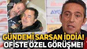 Fenerbahçe'de Ali Koç, Sergen Yalçın ile gizlice görüştü iddiası!