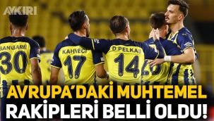 Fenerbahçe'nin UEFA Konferans Ligi'ndeki muhtemel rakipleri