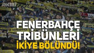 Fenerbahçe tribünleri ikiye bölünde, Ali Koç istifaya davet edildi, bir grup da istifa isteyenleri ıslıkladı