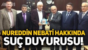 FETÖ fotoğrafı sonrası Nureddin Nebati ve Erdoğan hakkında suç duyurusu