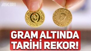 Gram altında yeni rekor: 1000 lirayı aştı