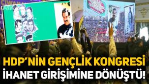 HDP'nin Diyarbakır'daki kongresi ihanet girişimine dönüştü: PKK ve Öcalan sloganları atıldı