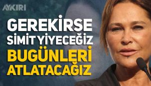 Hülya Avşar'dan ekonomik krize çare! Gerekirse simit yiyeceğiz, bugünleri atlatacağız