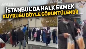 İBB paylaştı: Ekmeğe gelen zam sonrasında Halk Ekmek'te kuyruk oluştu