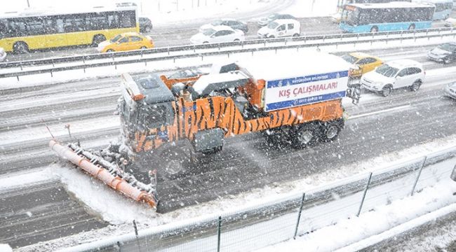 İstanbullular dikkat! İBB'den kar uyarısı