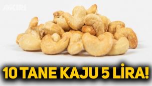 İşte ekonomideki son durum: 10 tane kaju 5 lira!