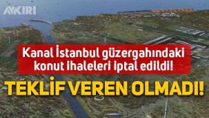 Kanal İstanbul güzergahındaki konut ihaleleri