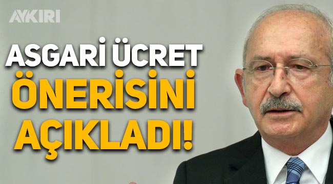 Kemal Kılıçdaroğlu, asgari ücret önerisini açıkladı: Dolar kuru üzerinden rakam verdi