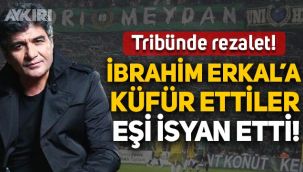 Kocaelispor Erzurumspor maçında rezalet! İbrahim Erkal'a küfür ettiler, eşi Filiz Erkal isyan etti