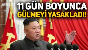 Kuzey Kore lideri Kim Jong Un, 11 gün boyunca gülmeyi ve içki içmeyi yasakladı!
