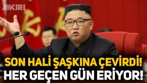 Kuzey Kore Lideri Kim Jong-Un son hali şaşkına çeviriyor: Eski halinden eser kalmadı, zayıfladı