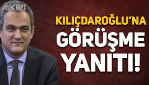 Mahmut Özer'den Kemal Kılıçdaroğlu'na görüşme yanıtı