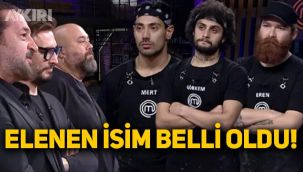 MasterChef Türkiye'de elenen isim belli oldu! MasterChef'te kim elendi?
