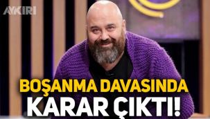 MasterChef Türkiye jürisi Somer Sivrioğlu, eşi Aslı Sivrioğlu'ndan boşandı