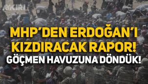 MHP'den Suriyeli raporu: