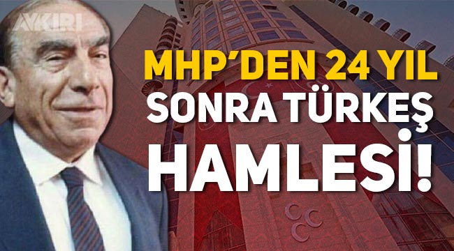 MHP Genel Merkezi Alparslan Türkeş Vakfı kuruyor