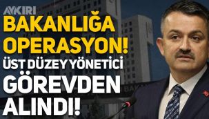 MİT'ten Tarım ve Orman Bakanlığı'na FETÖ operasyonu iddiası: Üst düzey yönetici görevden alındı!