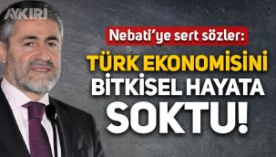 Muharrem İnce'den Nureddin Nebati'ye: Türk ekonomisini bitkisel hayata soktu