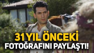 Murat Yıldırım'ın çocukluk hali! Murat Yıldırım 31 yıl önceki fotoğrafını paylaştı